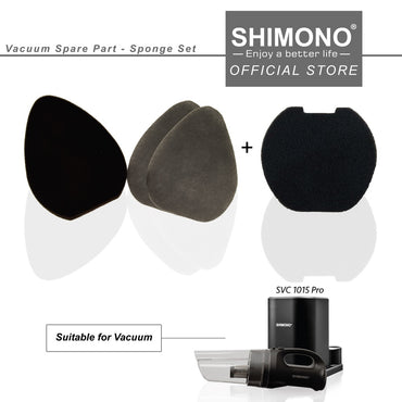 Shimono Spare Part Vacuum Sponge with Filter Paper (SVC1015/1015PRO)